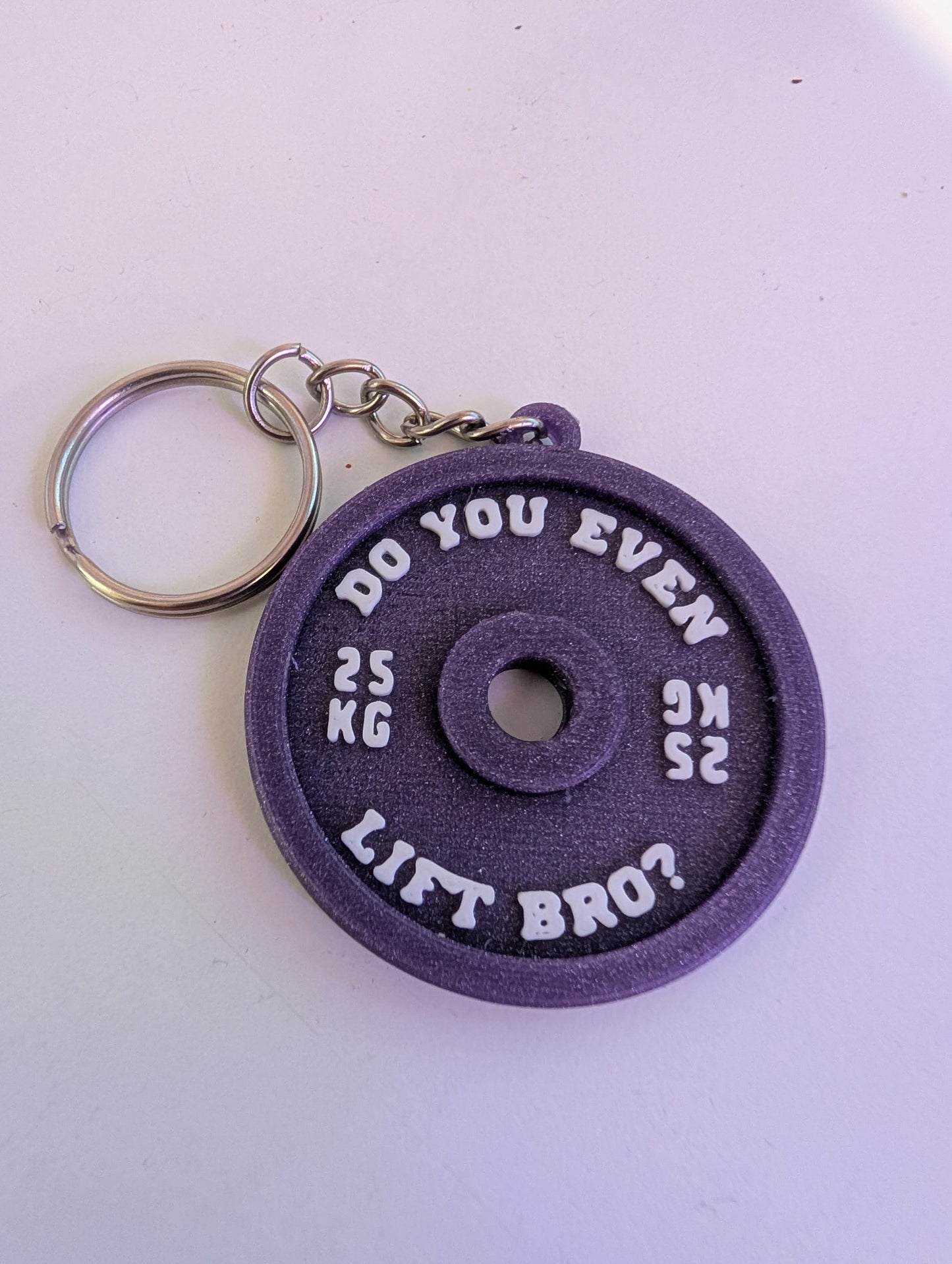 Nyckelring - viktplatta